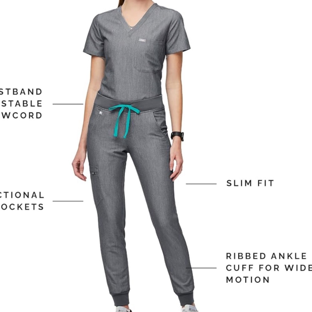 Graphite grey FIGS Scrubs